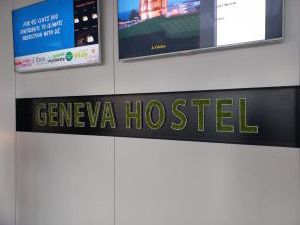 Enseigne Vgtal pour Geneva Hostel