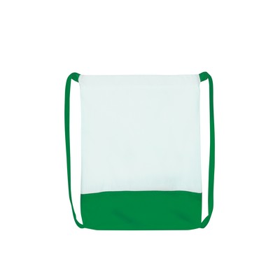 Sac bicolore, vert en coton 140 g / m2 Photo 2 clients/infiniprinting/ax/photos_BD/AX11405-P2-Sac-bicolore-imprime-vert.jpg