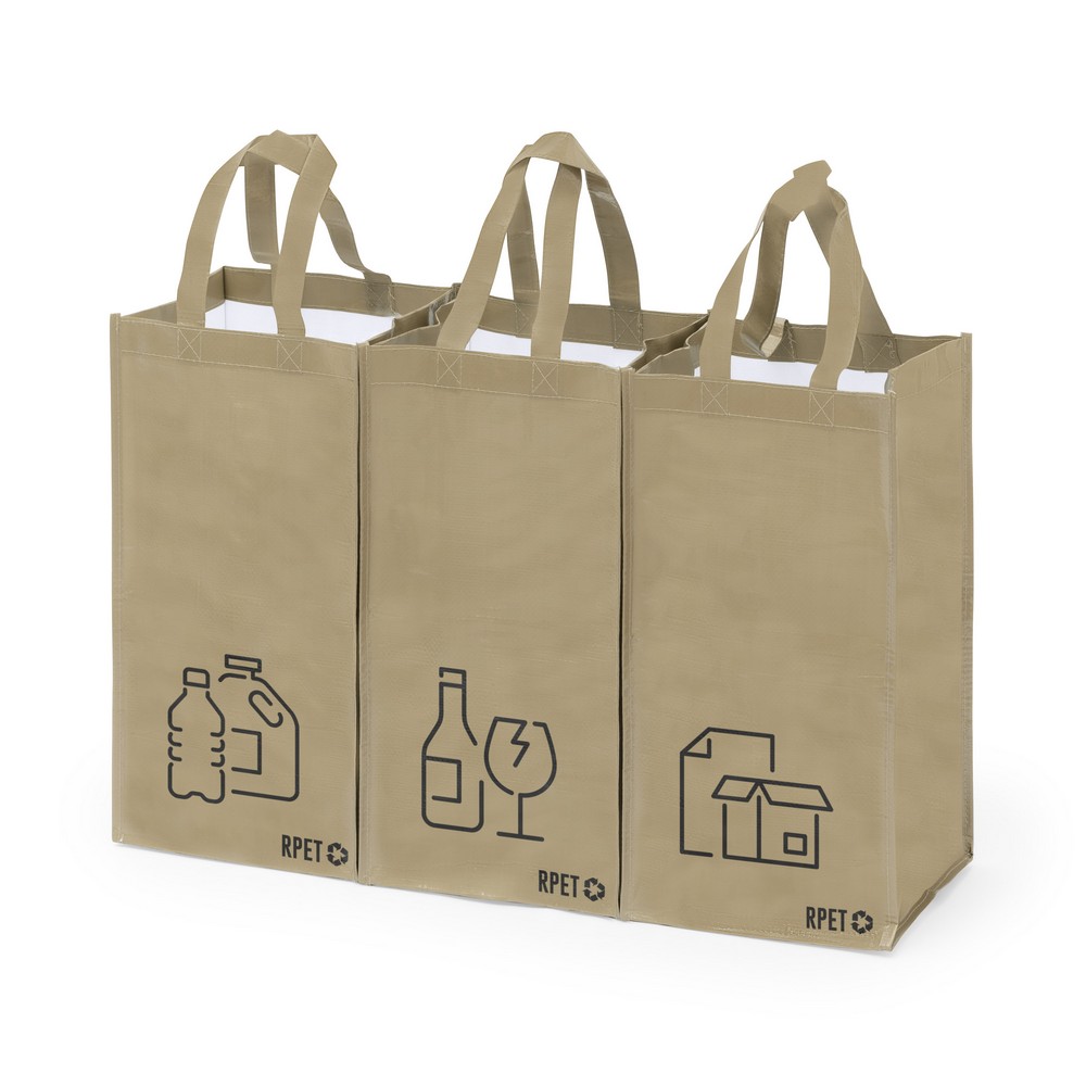 Sacs de recyclage RPET 3 pices