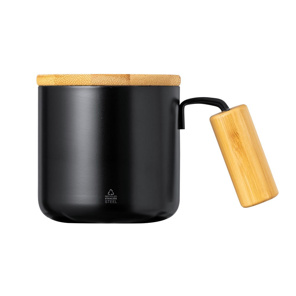 Mug thermos en inox recycl 330 ml