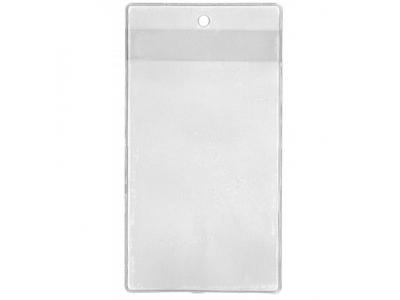 Lot de 100 Porte-badge billtique pour ticket 80 x 135 mm