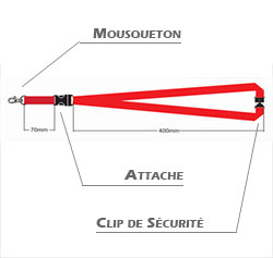 Tour de Cou Vierge Unicolore pour Badge - Accessoire Pratique et Élégant