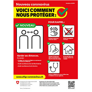 Affiches A3 protection coronavirus