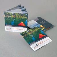 Brochure point metal Sans couverture