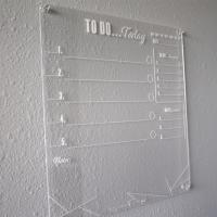 Tableau effacable Plexiglass