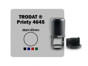 Tampon personnalis rond 45mm Trodat Printy 4645