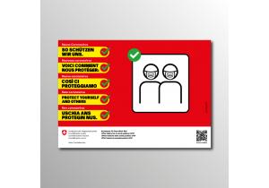 affiche coronavirus covid infiniprinting impression suisse bale