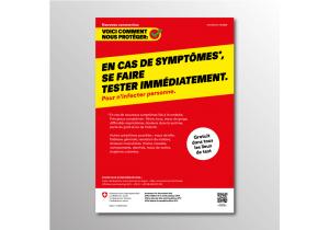 affiche coronavirus covid infiniprinting impression suisse neuchatel