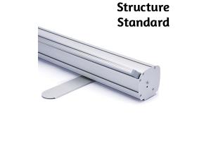 standard enrouleur structure roll up banner imprimé personnalisé