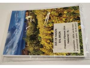 Autocollants en planches au format A6 pour Eric Bron � Epesses