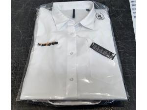 Chemise blanche avec logo brod� sur mesure mod�le Kariban K545 � Vevey