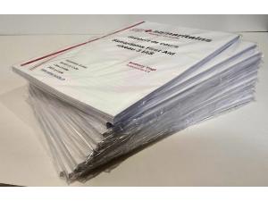 Fiches sans reliure format A4 impression couleurs pour Samaritains � Boudevilliers