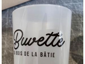 Gobelet impression couleurs quadri pour Association des clubs sportifs du bois de la batie � Petit-Lancy
