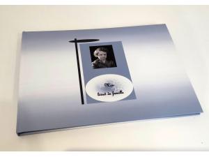 Livre photos avec couverture rigide A4 horizontal personnalis�