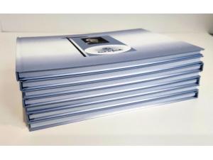 Livre photos avec couverture rigide A4 horizontal personnalis�