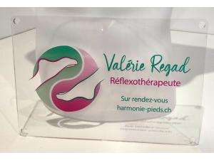 Plexiglass personnalis� avec impression couleurs format 30x20cm pour V�senaz