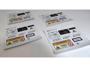 Adh�sif pour surface lisse format de 21x19cm avec impression couleurs pour EarlySight SA � Gen�ve
