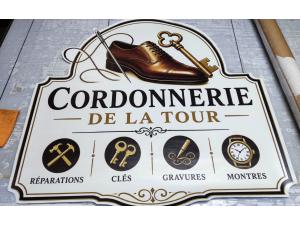 Produit Impression et D�coupe du vinyle pour Cordonnerie de la Tour � La Tour-de-Peilz