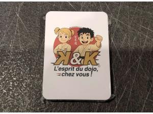 Jeu de cartes personnalis�s 7 Familles de 42 cartes pour K&K � St Andr� les vergers