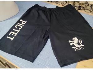 Bermuda Short de sport avec marquage logo entreprise mod�le PROACT PA151 pour la Banque Pictet � Gen�ve