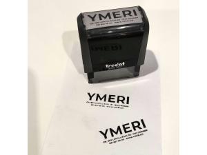 Tampons Trodats Printy automatique format 47x18mm empreinte personnalis� au laser pour Ymeri � Crissier